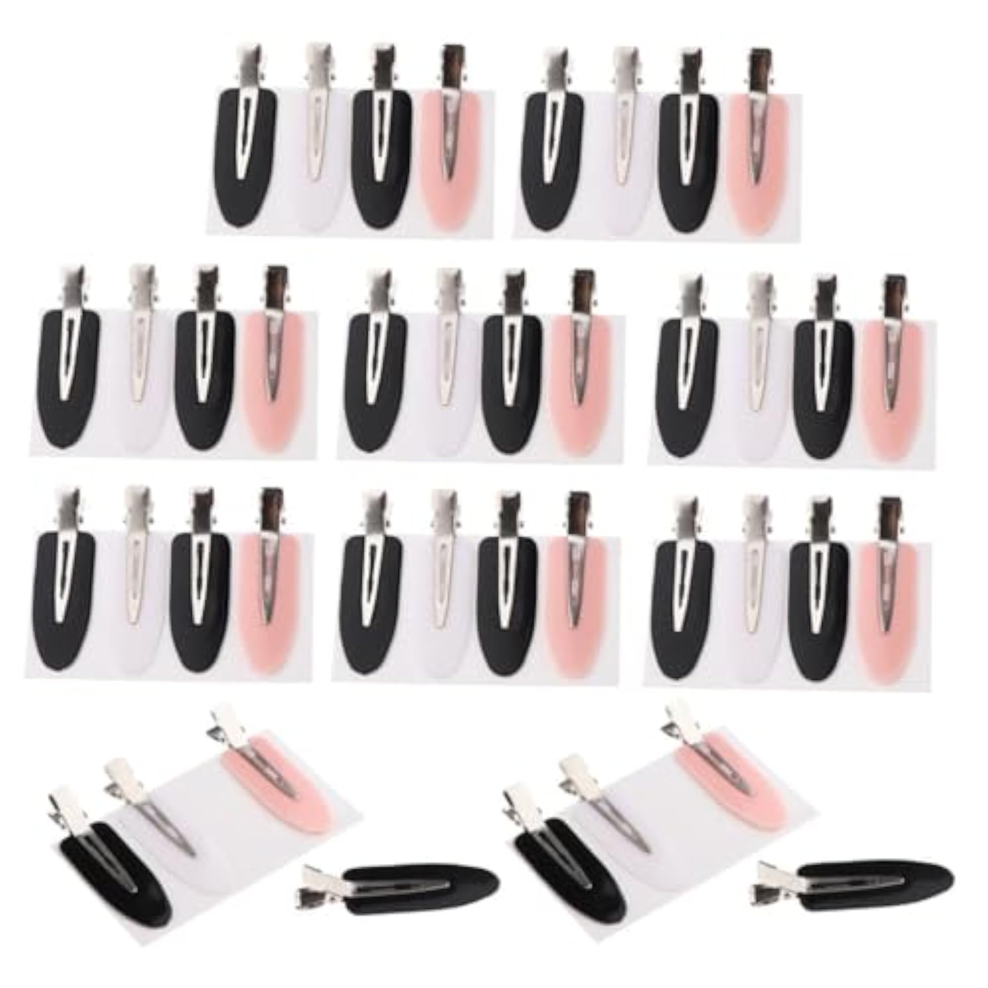40 x No Bend Hair Clip Clamps for Hair Waves